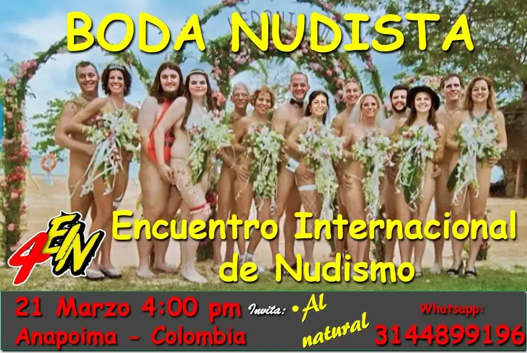 👨🏽⚖️BODA NUDISTA👰♀️💐